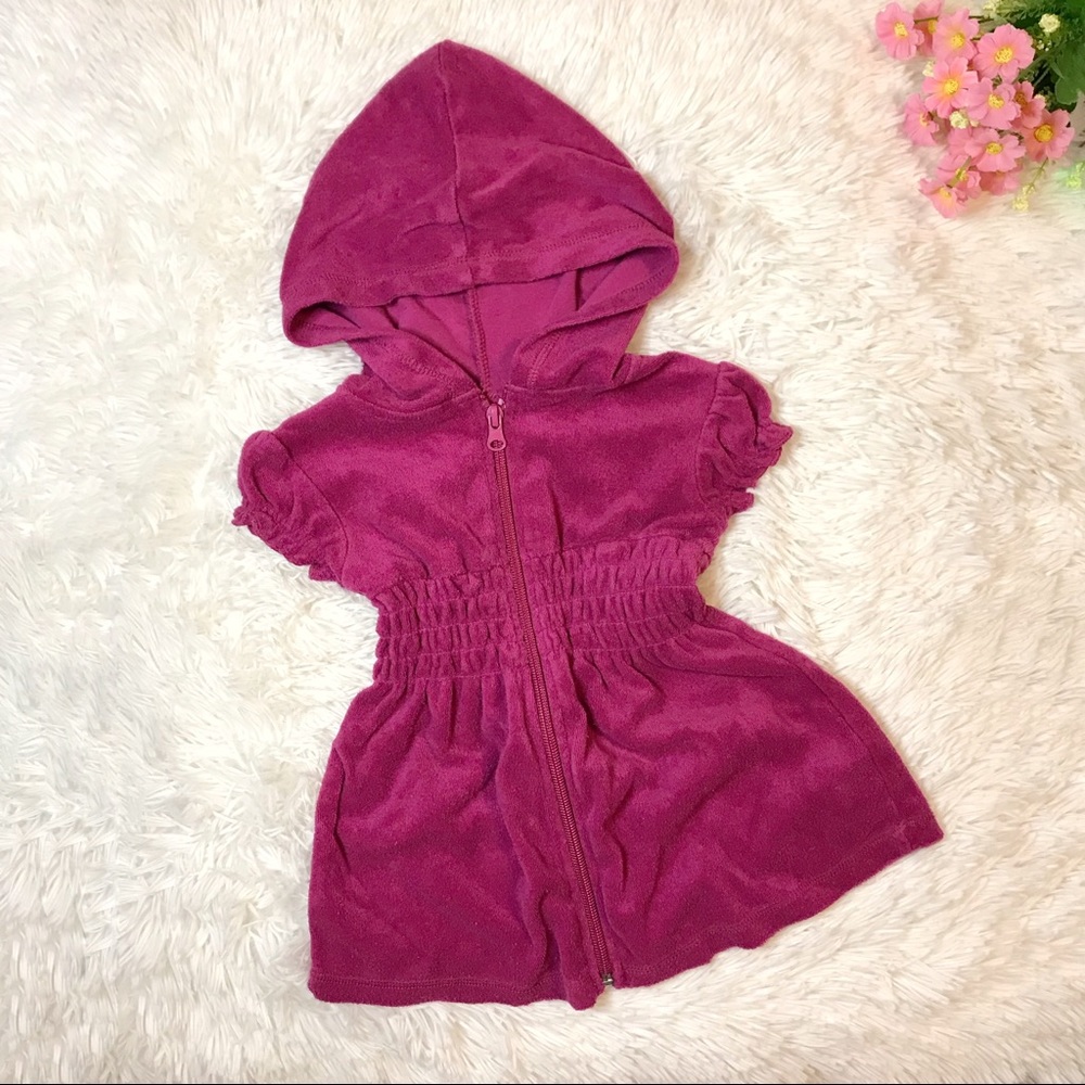 💦 Baby Girl Swim Wear CoverUp hooded Dress 💦